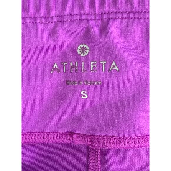 Athleta Sonar Capri Compression Leggings Purple Size S - Picture 5 of 9